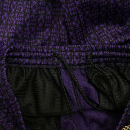 Needles Straight Silhouette Track Pants Purple Sweatpants Size S
