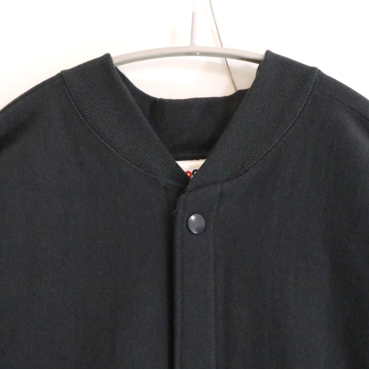 2Sides Snap Button Sweat Cardigan Gray Sweatshirt Size M
