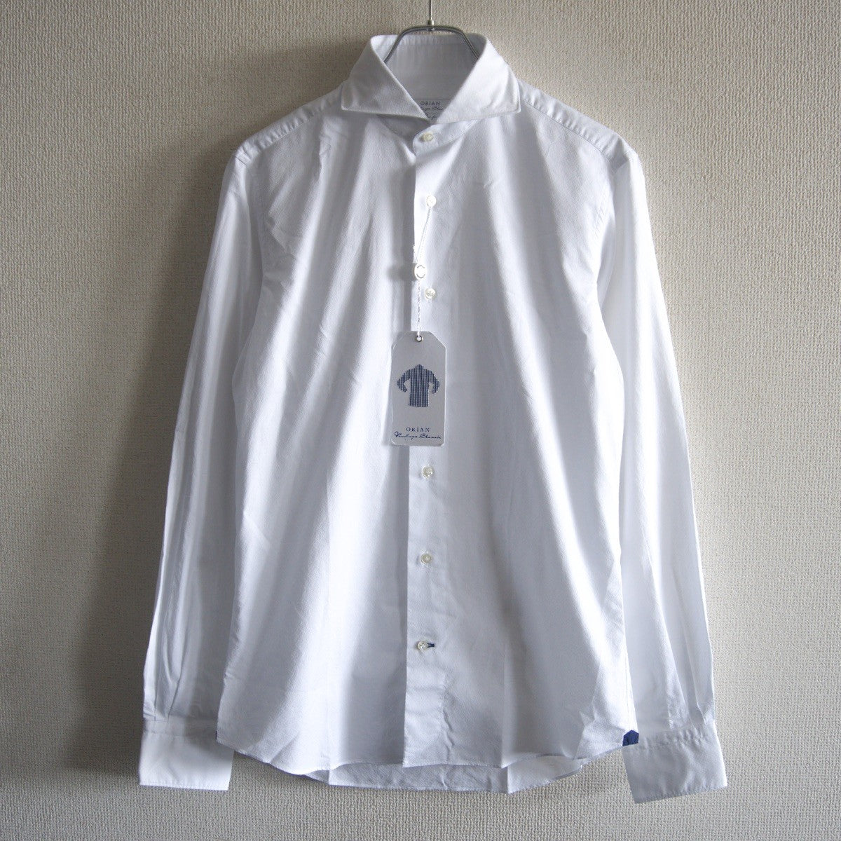 ORIAN Cotton Shirt White Size 38-15