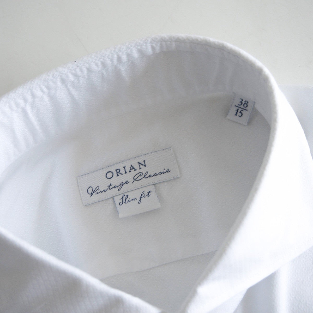 ORIAN Cotton Shirt White Size 38-15