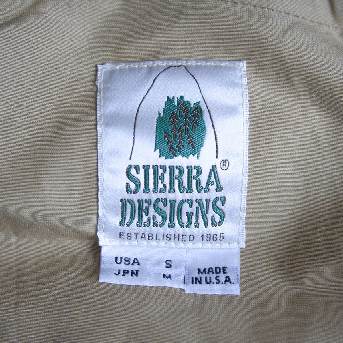 Sierra Designs USA Made 60/40 Mountain Parka Green Size M