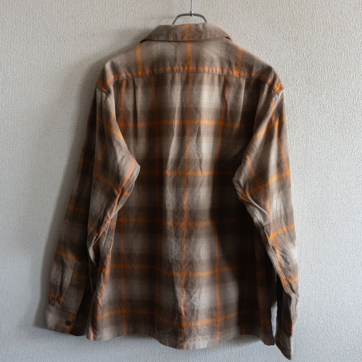PENDLETON Open Collar Cotton Ombre Shirt Size M