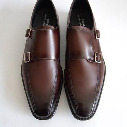 REGAL worth collection Monk Strap Leather Shoes Size 8