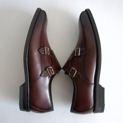 REGAL worth collection Monk Strap Leather Shoes Size 8