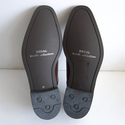 REGAL worth collection Monk Strap Leather Shoes Size 8