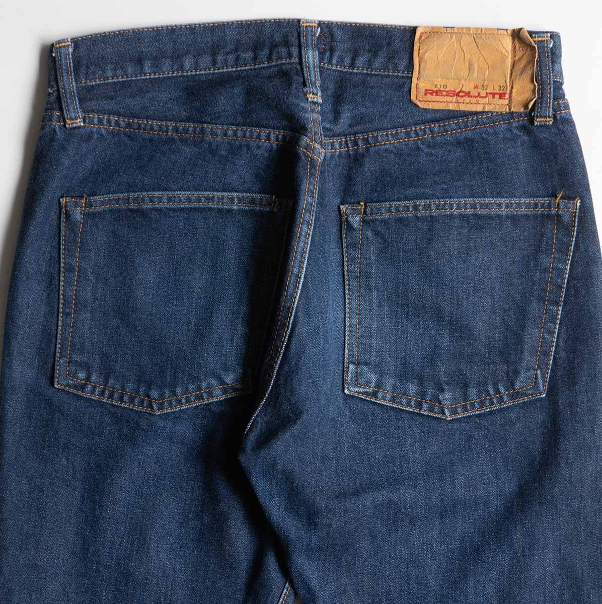 RESOLUTE 710 Denim Pants Made in Japan Size 32×32