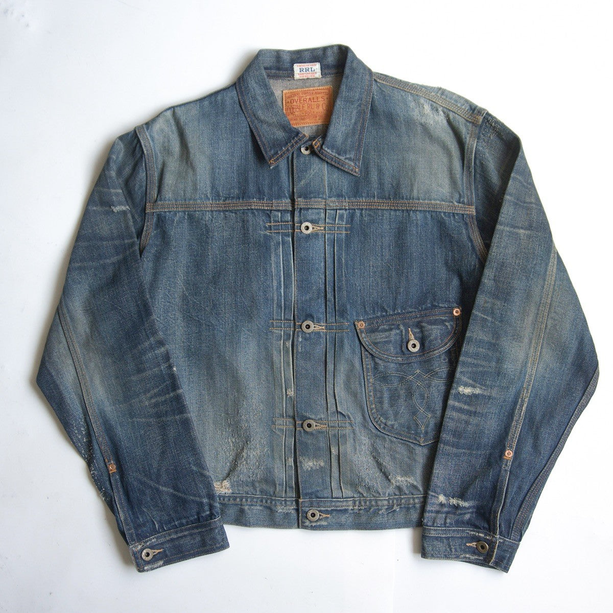 RRL Vintage-Inspired Cowboy Denim Jacket Size M