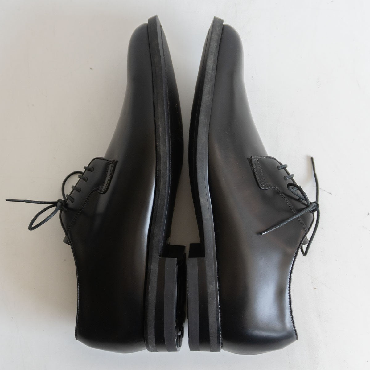 REGAL Plain Toe Leather Shoes Black Size 8.5
