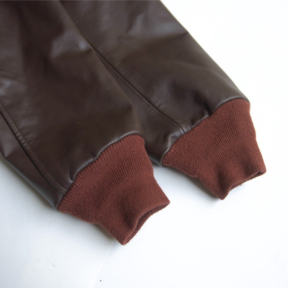 HOUSTON A-2 Horsehide Leather Flight Jacket Brown Size 42R