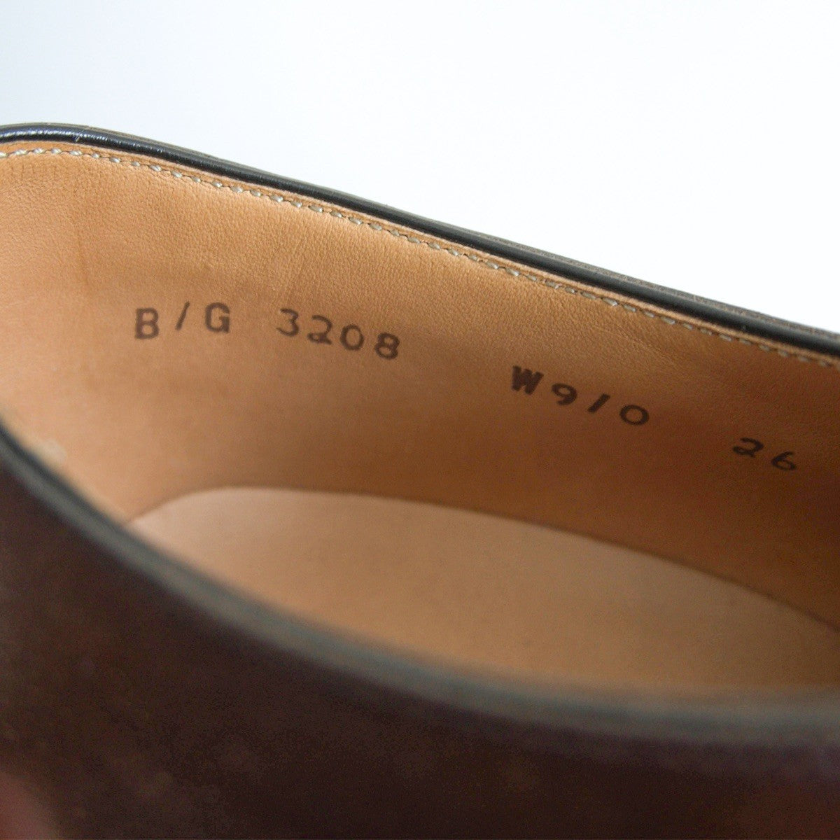 REGAL Cordovan Monk Strap Leather Shoes Size 8