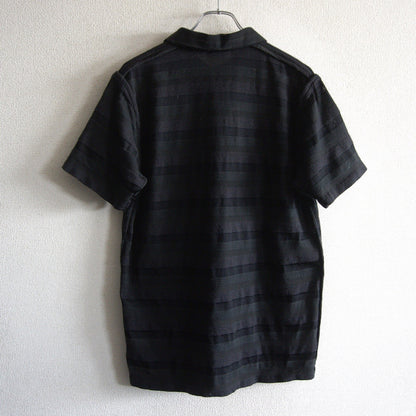 COMME des GARCONS HOMME 00s Sheer Stripe Polo Size M