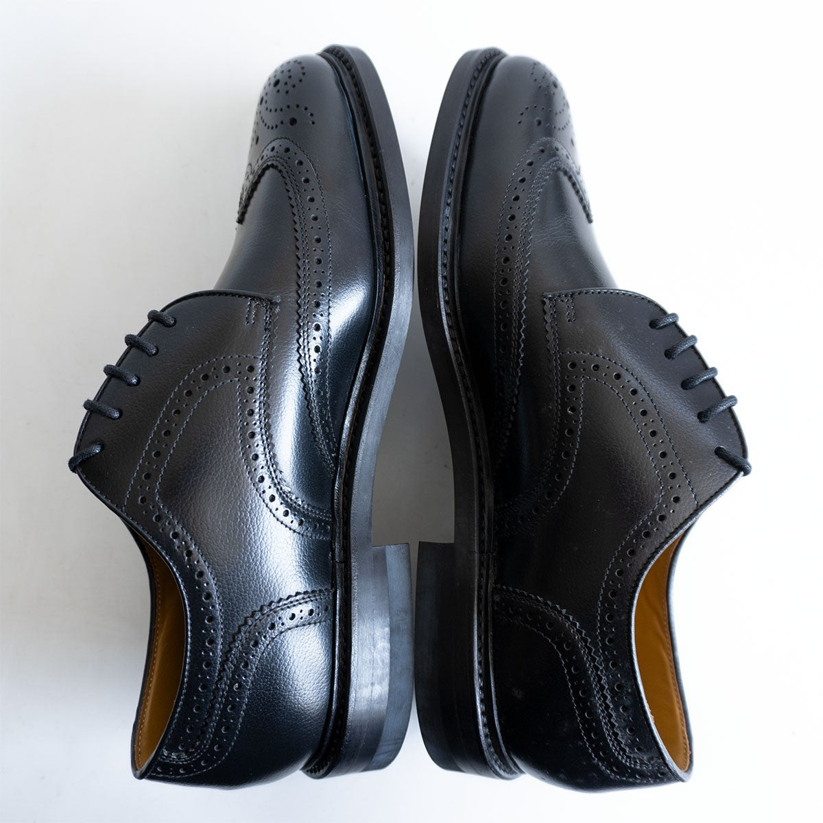 REGAL worth collection Wingtip Leather Shoes Size 8