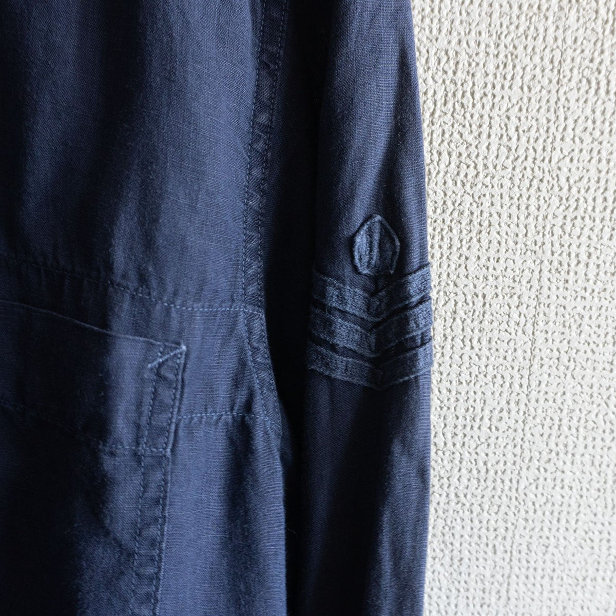 NIGEL CABOURN Linen Work Shirt Size L