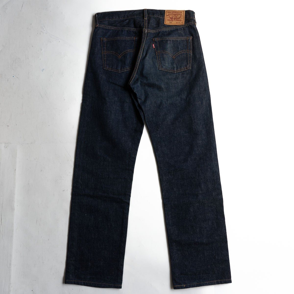 LEVI'S 502-XX Big E Rigid Denim Pants Size 32×36