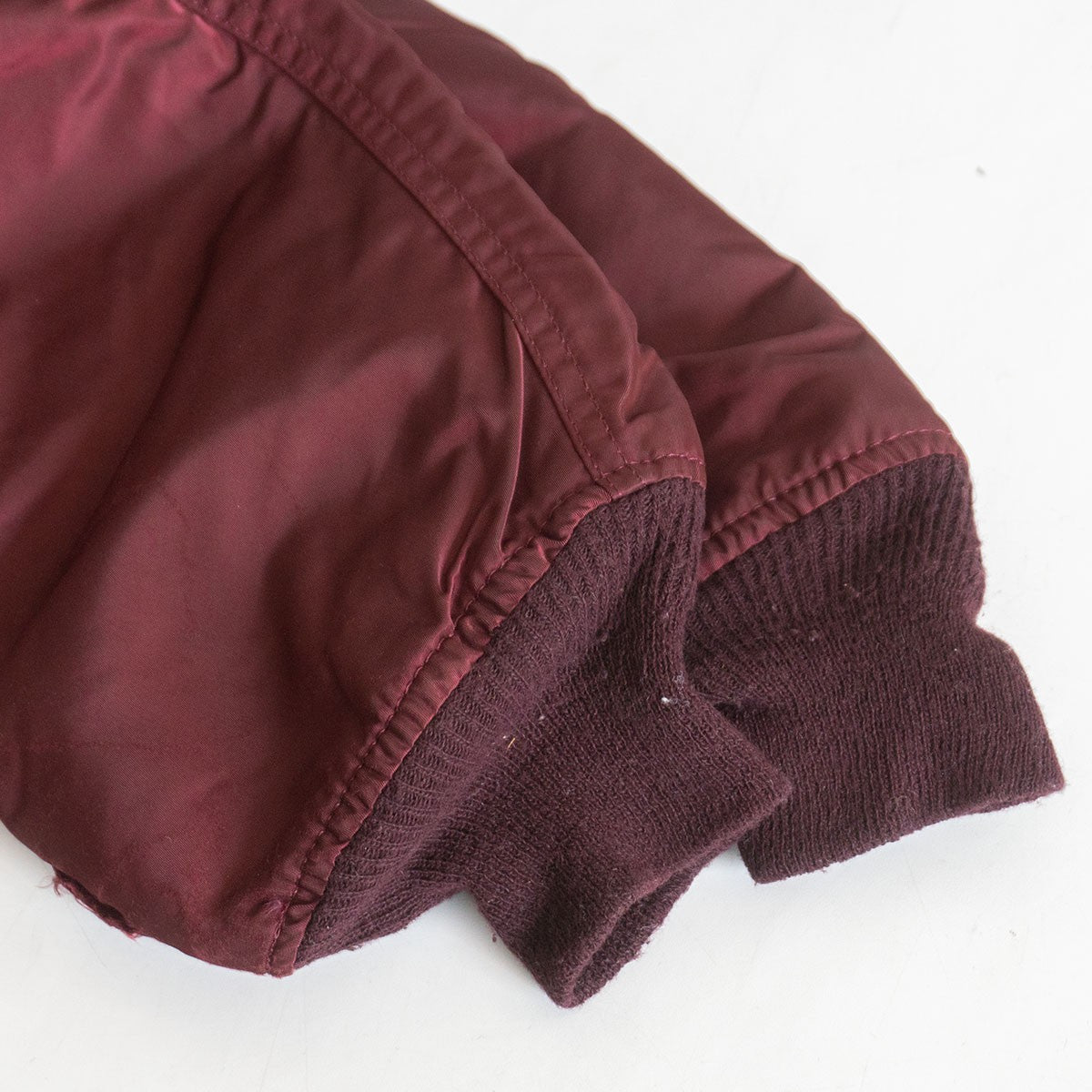 ALPHA INDUSTRIES 90s USA Made MA-1 Nylon Flight Size L