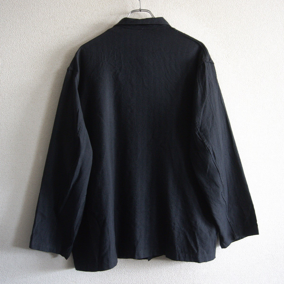 Y's for men Archive Wool Rayon Herringbone Shirt Size XL