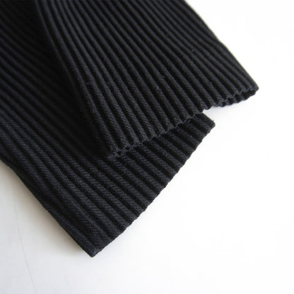 HOMME PLISSE ISSEY MIYAKE Pleated Coat Black Size L