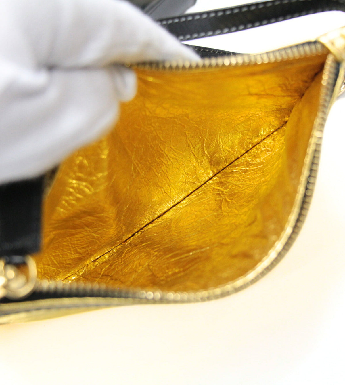 LOEWE Amazona 28 Clear Vinyl Bag Black