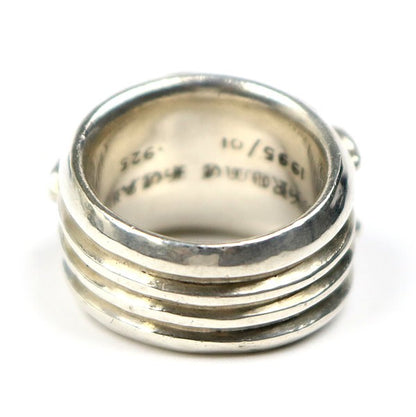 CHROME HEARTS Dagger Heart Ring Silver 925 Size JP 19