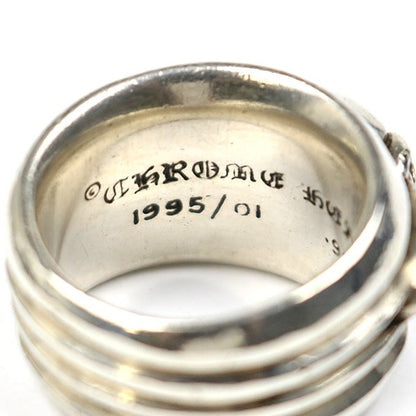 CHROME HEARTS Dagger Heart Ring Silver 925 Size JP 19