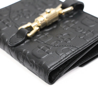 GUCCI Jackie Leather Bi-fold Wallet