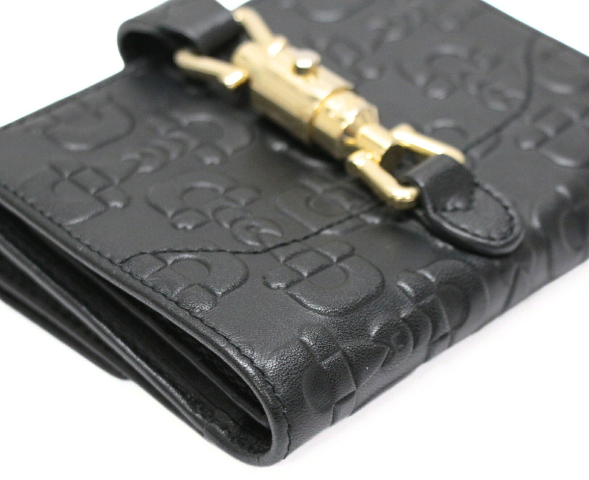 GUCCI Jackie Leather Bi-fold Wallet