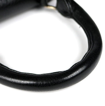 CHROME HEARTS DOG ADAMS BS Flare Leather SV925 Black