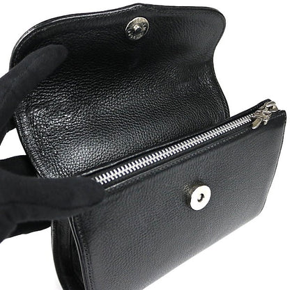 CHROME HEARTS DOG ADAMS BS Flare Leather SV925 Black