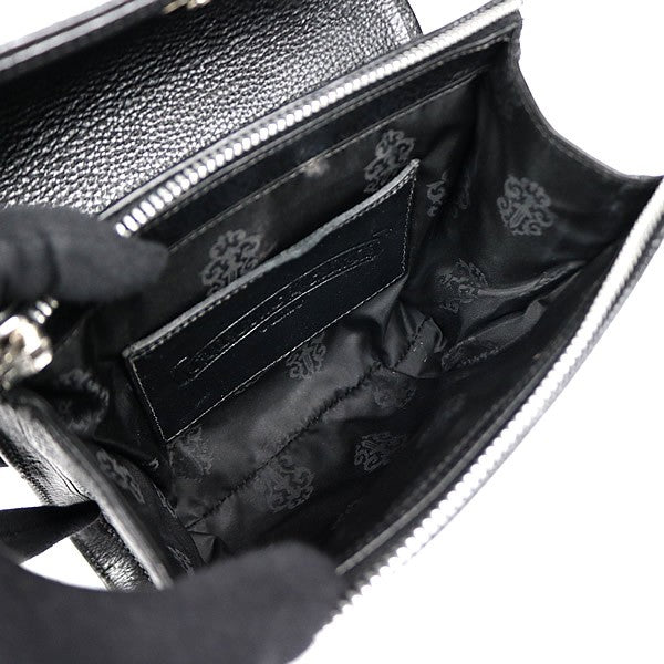 CHROME HEARTS DOG ADAMS BS Flare Leather SV925 Black