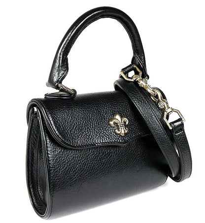 CHROME HEARTS DOG ADAMS BS Flare Leather SV925 Black