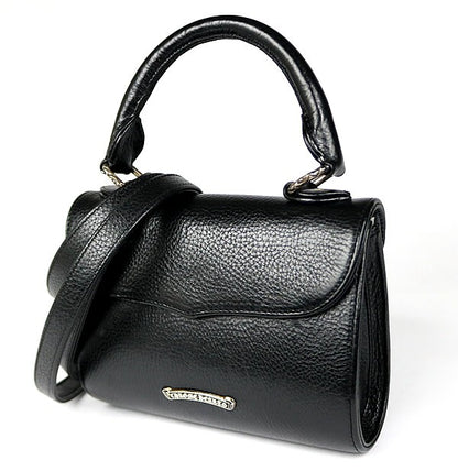 CHROME HEARTS DOG ADAMS BS Flare Leather SV925 Black