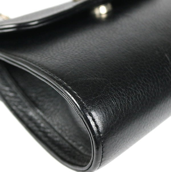 CHROME HEARTS DOG ADAMS BS Flare Leather SV925 Black