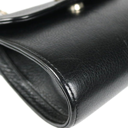 CHROME HEARTS DOG ADAMS BS Flare Leather SV925 Black