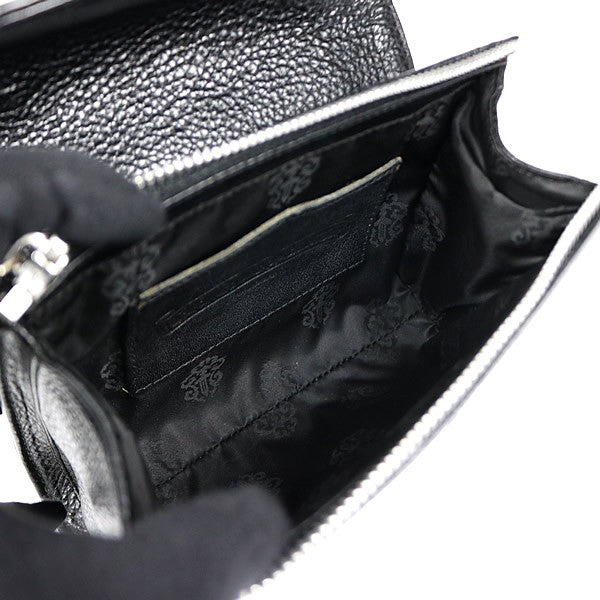 CHROME HEARTS DOG ADAMS BS Flare Leather SV925 Black