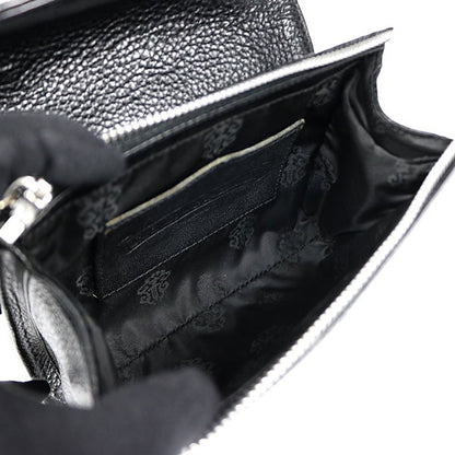 CHROME HEARTS DOG ADAMS BS Flare Leather SV925 Black
