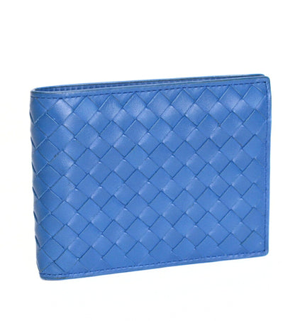 BOTTEGA VENETA Intrecciato Wallet Blue