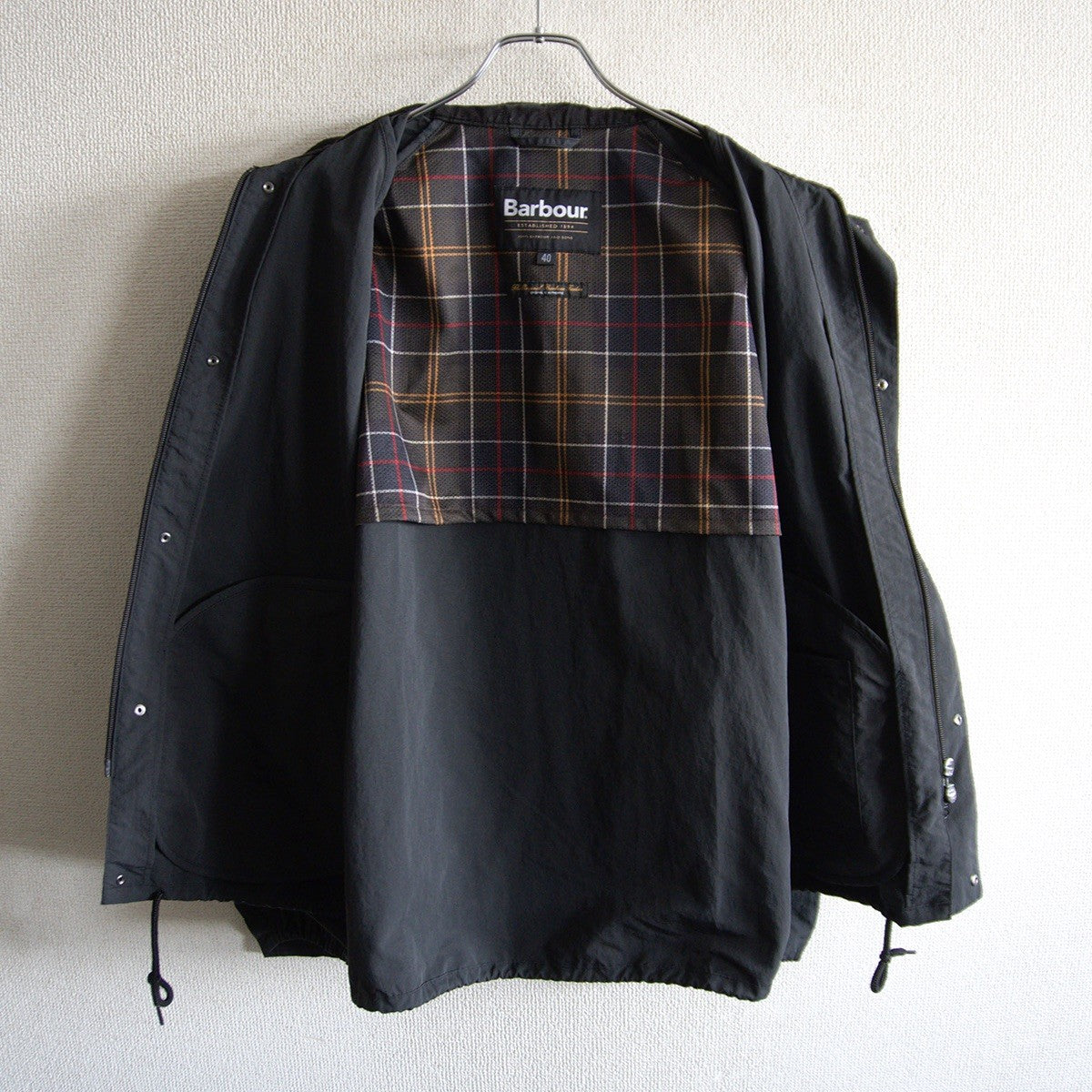 BARBOUR Transport Nylon Jacket Black Size XXS