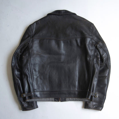 AERO LEATHER Highwayman Horsehide Leather Jacket Size 38