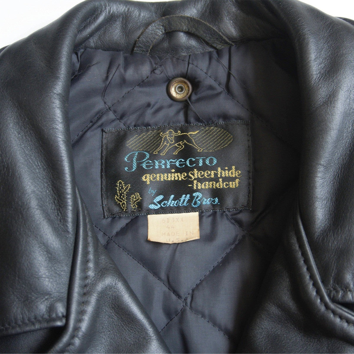 SCHOTT 613XX One Star Double Rider Jacket Black Size S
