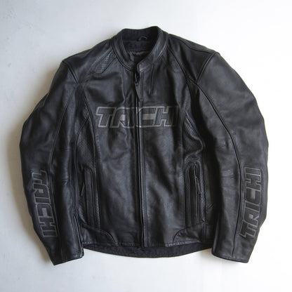 RS TAICHI Signature Leather Rider Jacket RSJ820 Size XL