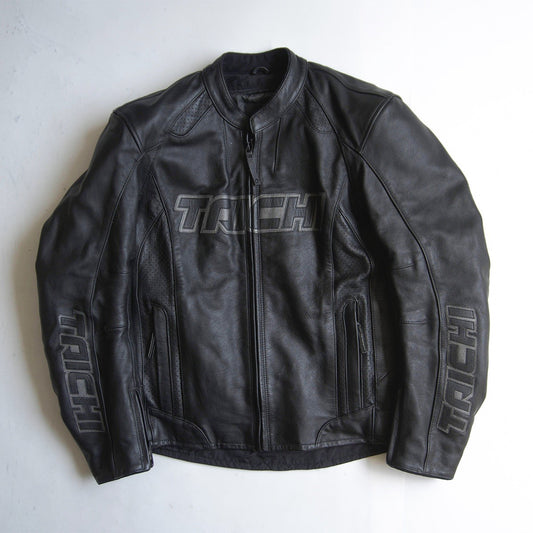 RS TAICHI Signature Leather Rider Jacket RSJ820 Size XL