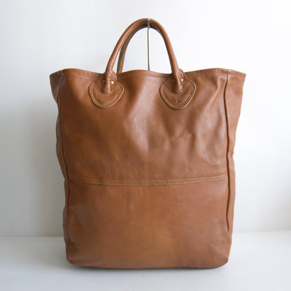 VANSON All Leather Tote Bag Brown Size ONE SIZE