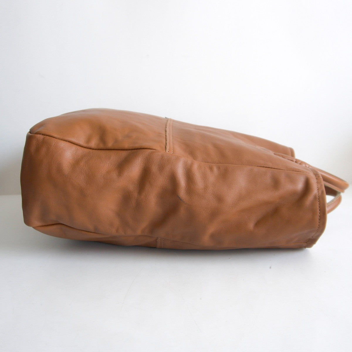 VANSON All Leather Tote Bag Brown Size ONE SIZE