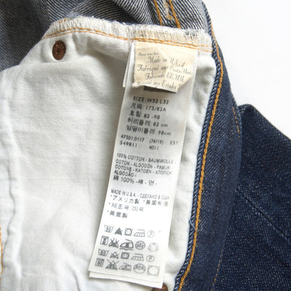 LEVI'S VINTAGE CLOTHING 47501 501XX Denim Pants Size 32×32