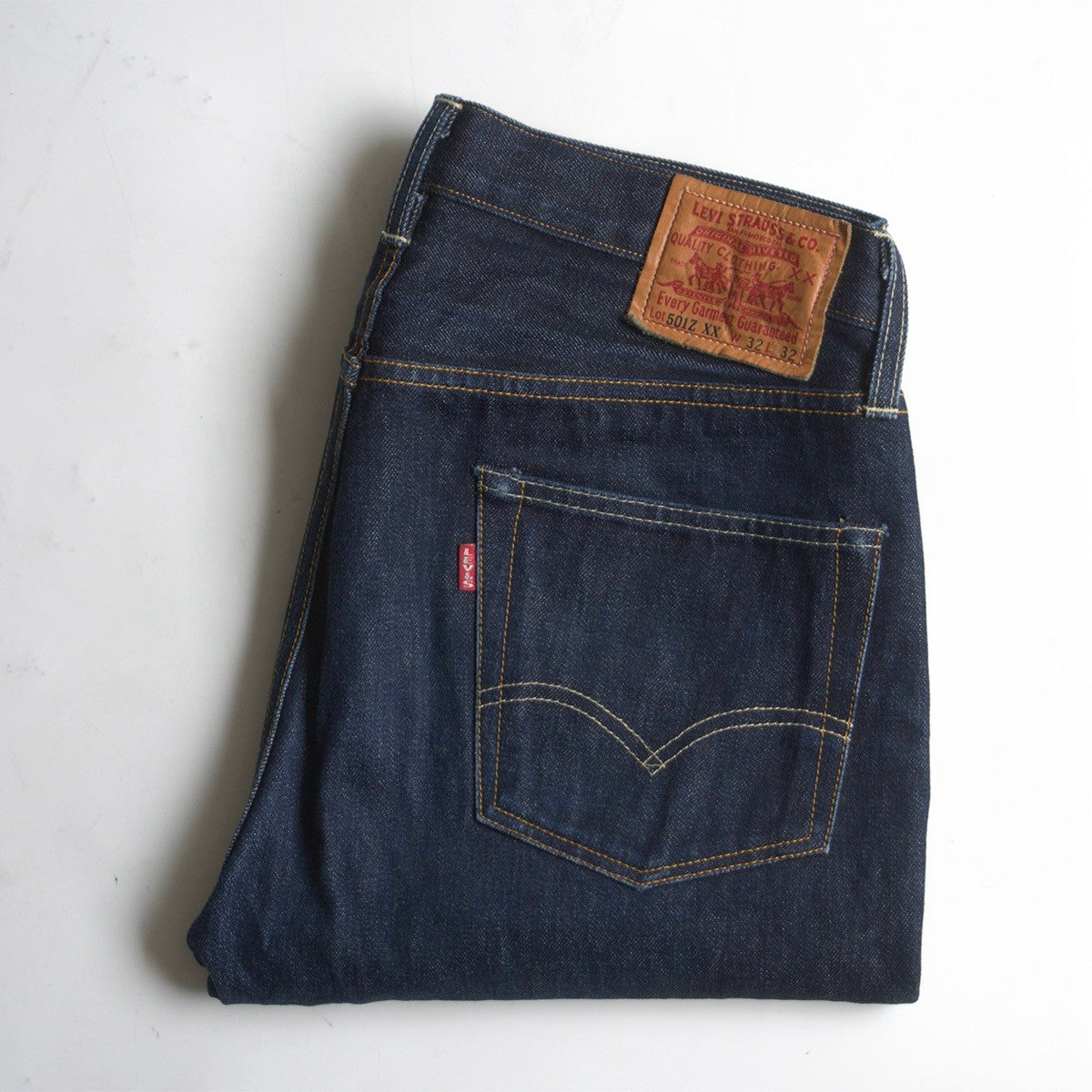 LEVI'S VINTAGE CLOTHING 501ZXX Big E Zip Fly Size 32×32