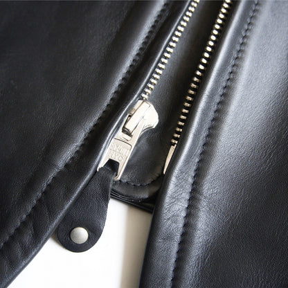 SCHOTT 641XX Single Rider Leather Jacket Black Size S