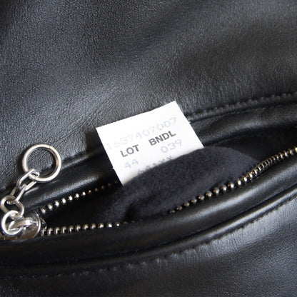 SCHOTT 641XX Single Rider Leather Jacket Black Size S