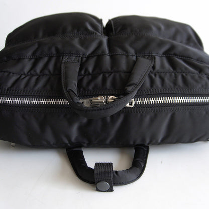 PORTER TANKER 3-Way Briefcase Nylon Black Size ONE SIZE