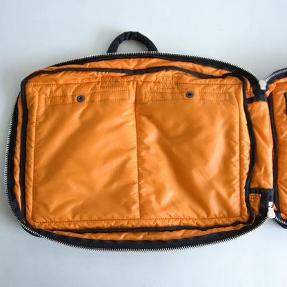 PORTER TANKER 3-Way Briefcase Nylon Black Size ONE SIZE