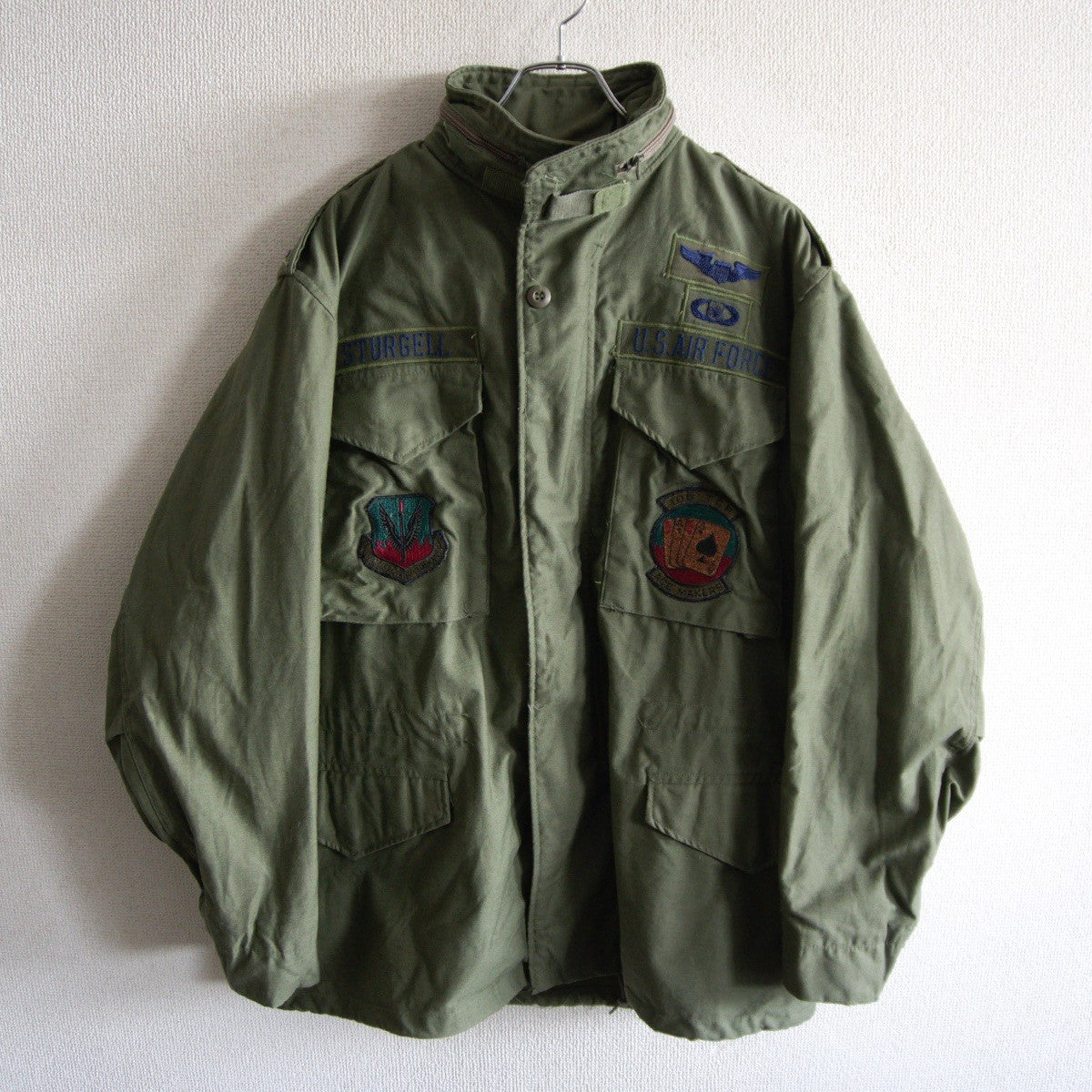 US ARMY 80s M-65 3rd Field Jacket Size MEDIUM-REGULAR